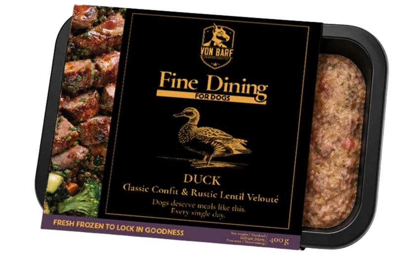Fine Dining- Konfitované kačacie so zelenou šošovicou