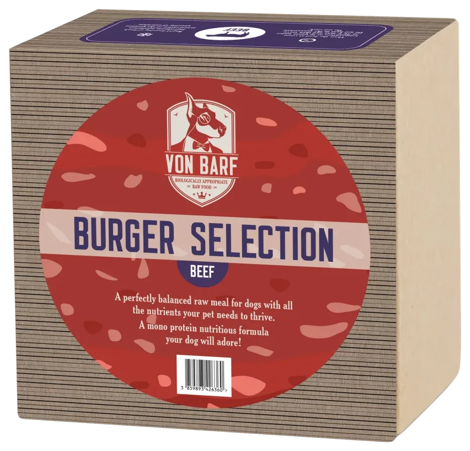 Burger Selection Hovädzie