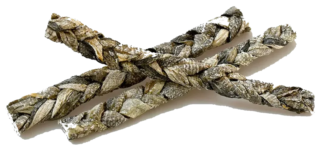 Chrumkavé zapletené tresčie tyčinky