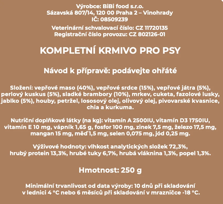 Bravčové hody - varené psie jedlo