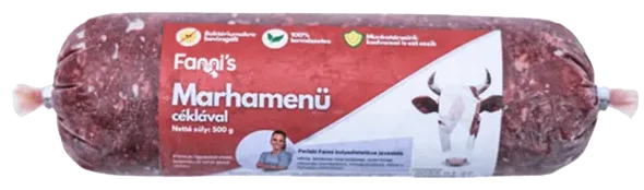 Hovädzie menu s červenou repou