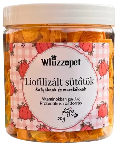 Lyofilizovaná tekvicová maškrta
