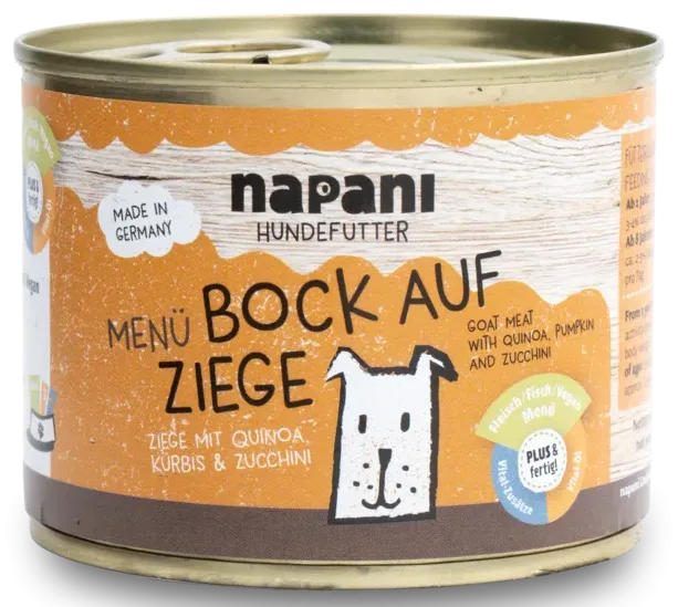 Menu s kozím mäsom a quinoou