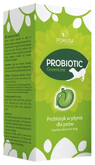 Tekuté probiotikum pre psy GreenLine