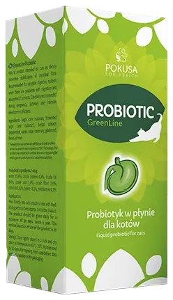 Tekuté probiotikum pre mačku GreenLine