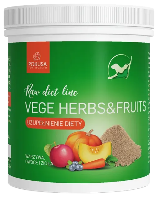 Vege Herbs & Fruits | Raw Diet Line