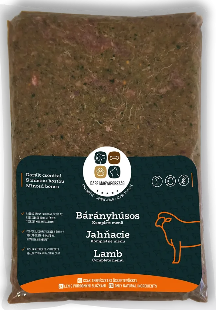 Jahňacie menu s mletou kosťou