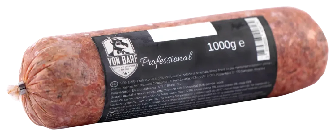 Professional Hovädzie Menu