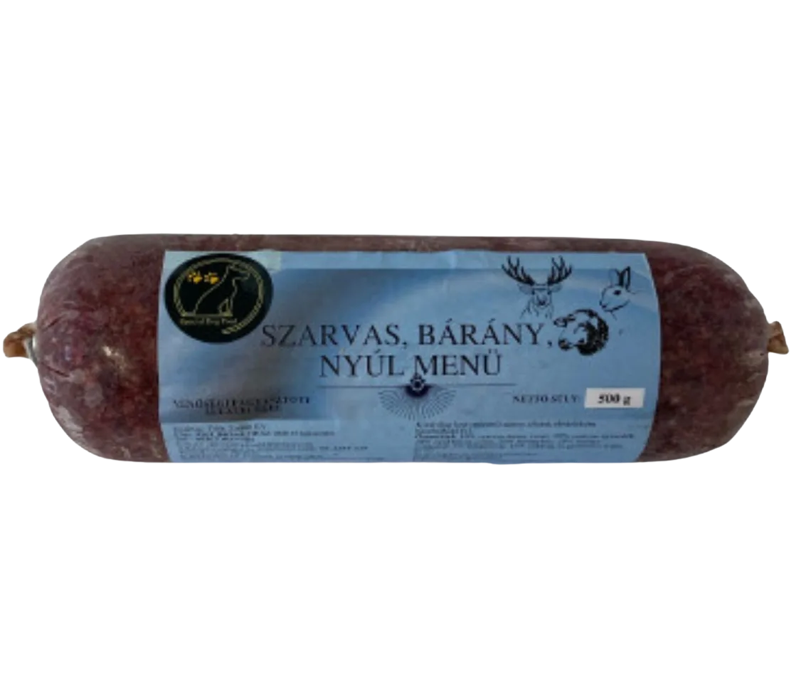 Jeleň-jahňa-králik menu