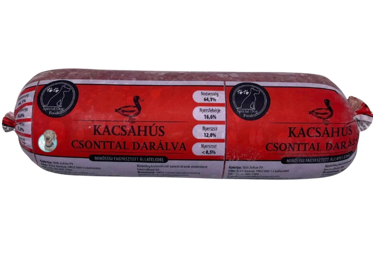Kačka mletá s kosťou