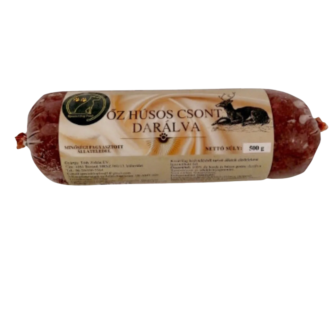 Srnčie mäso s mletou kosťou
